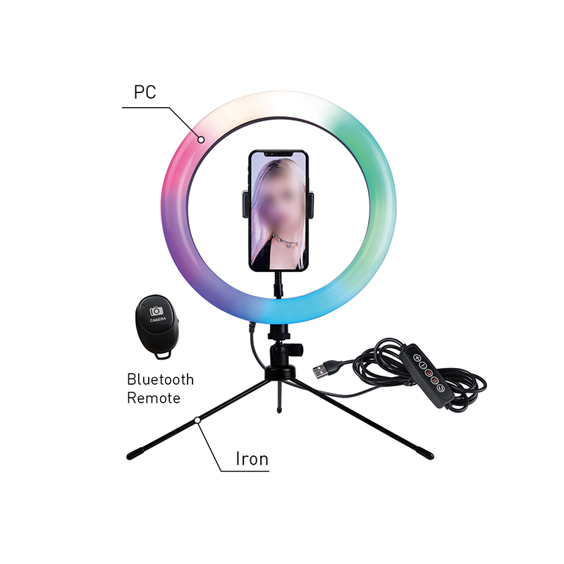 RGB Selfie Ring Light