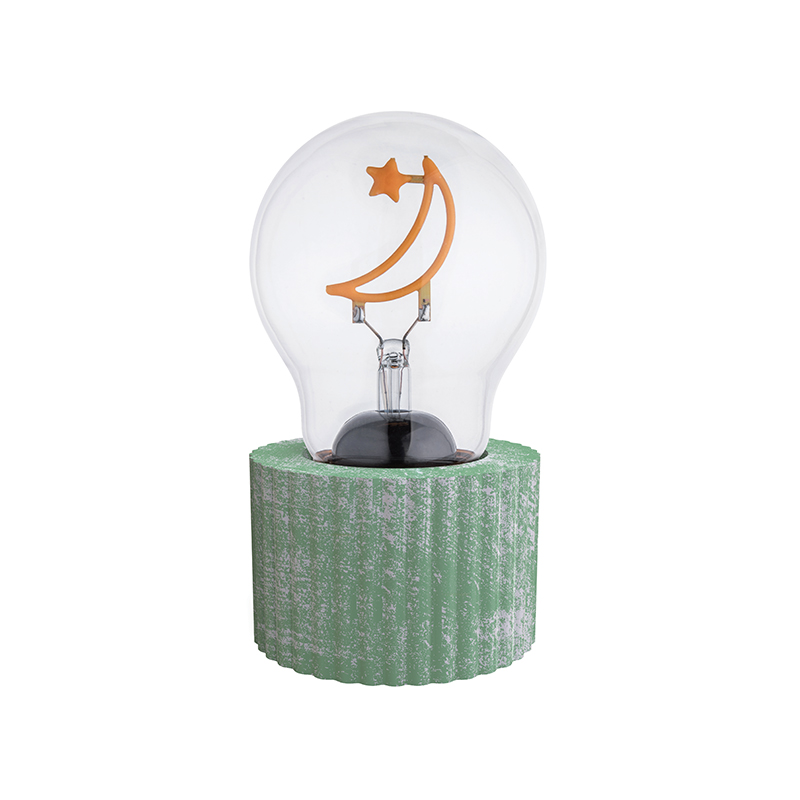 Decorate Table Lamp Base (Glass Integrated Lime)