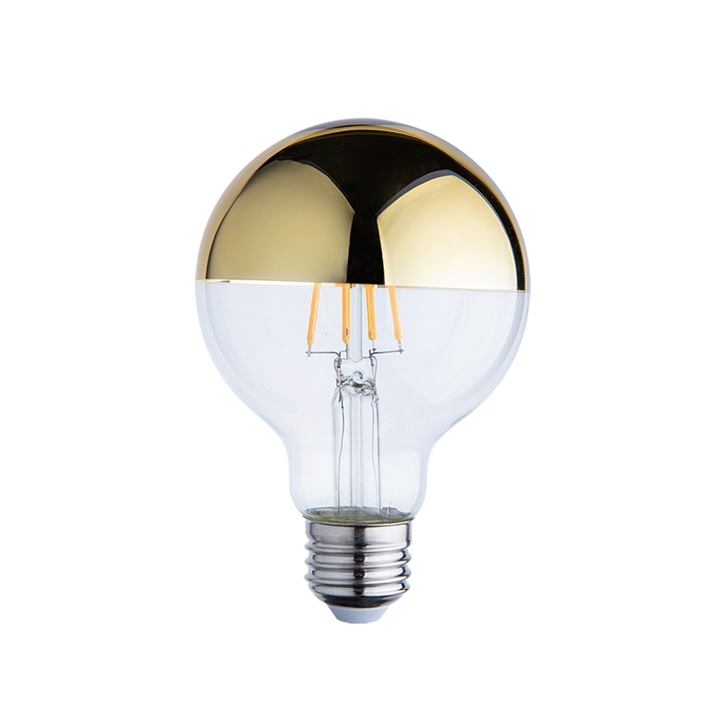 LED Filament Bulb (Crown Reflector)