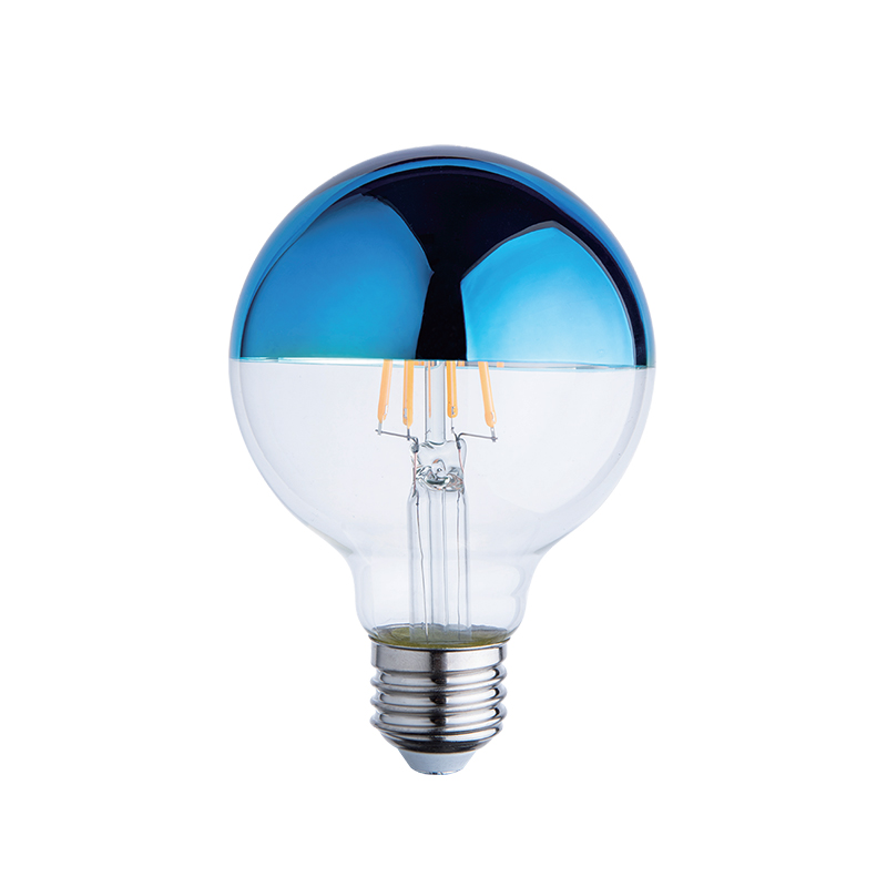 LED Filament Bulb (Crown Reflector)