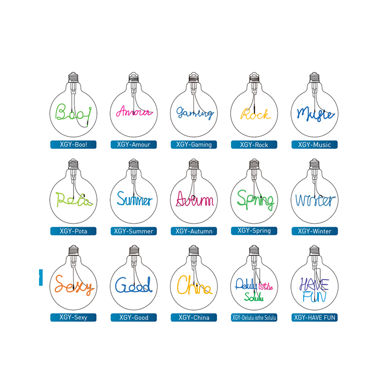 LED Filament Bulb (Letter Bulb)