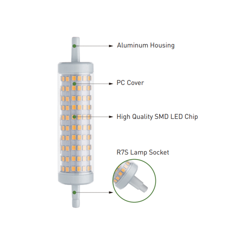 LED R7S Series LED SMD Bulbs