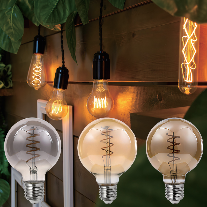 LED Filament Bulb (Flexible Filament)