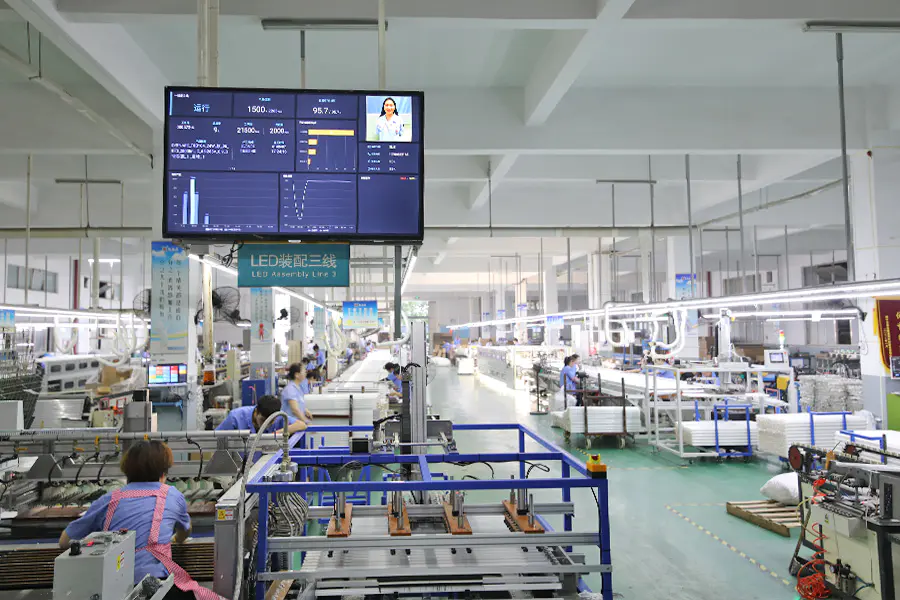 New Lights LED tube and bulb production line in 2010