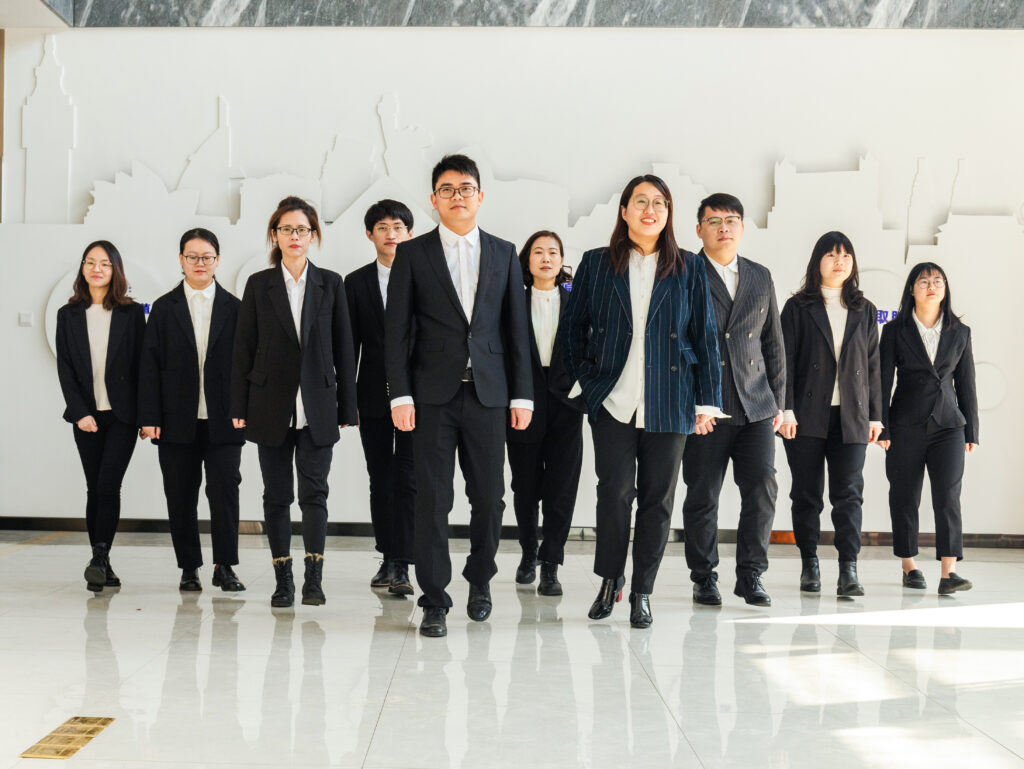 New Lights international sales and customer support team