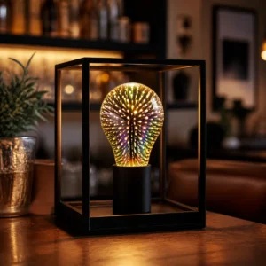 3D Firework decorative LED bulbs application scene
