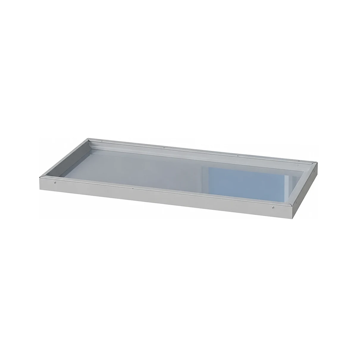 Modular ceiling artificial skylight panel on white background