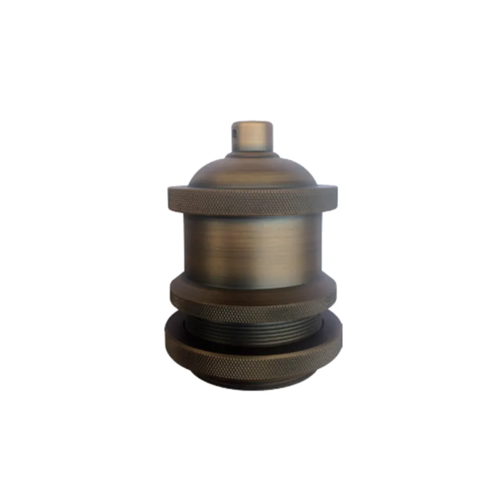 Antique E26/E27/E40 Lamp Holder Series on a white background