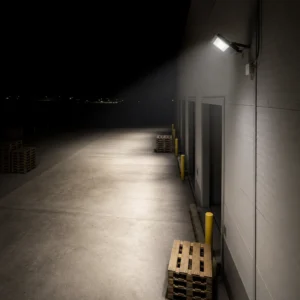 ErP Class C High-Efficacy LED Flood Light in a realistic application