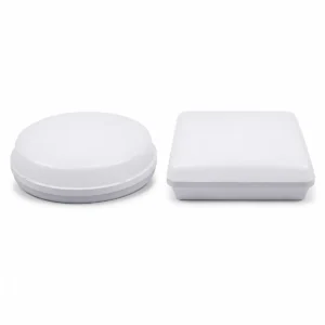 HY04 full-PC surface-mounted ceiling light in round R and square S housings