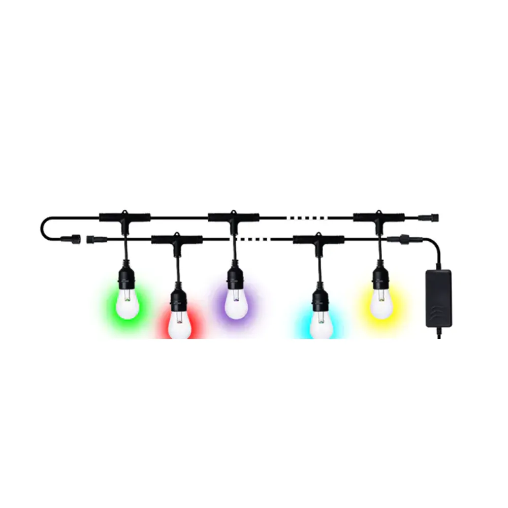 IP65 Smart RGB Decorative String Light on a white background