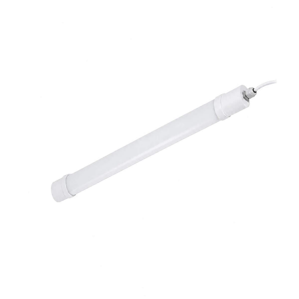 SY-3090 IP65 waterproof LED linear fixture with compact rounded housing and PG7 cable entry