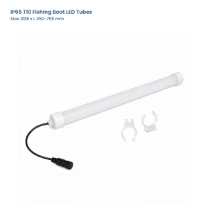 IP65 T10 Fishing Boat LED Tube Series, D 36 x L 350-750 mm, complete T10 tube product view