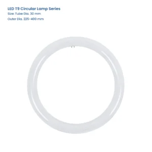 LED T9 Circular Lamp Series, Tube Dia. 30 mm; Outer Dia. 225-400 mm, complete circular lamp view