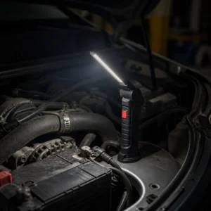 Rechargeable LED Work Lights in a realistic application