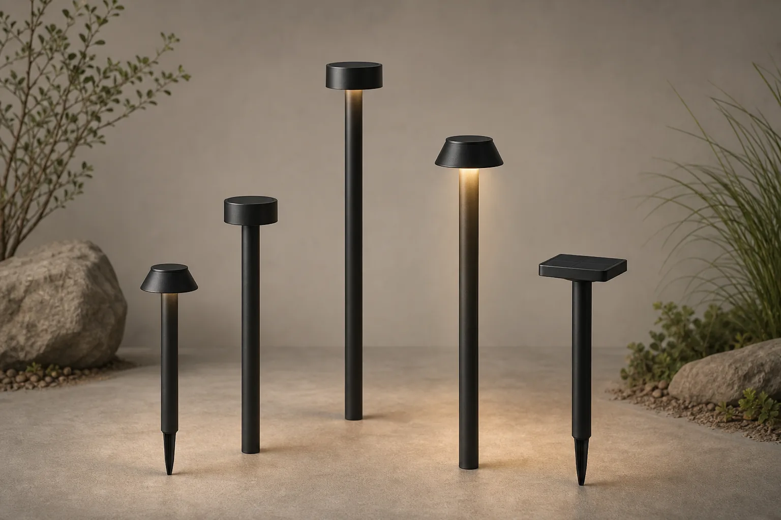 Representative solar path light product family