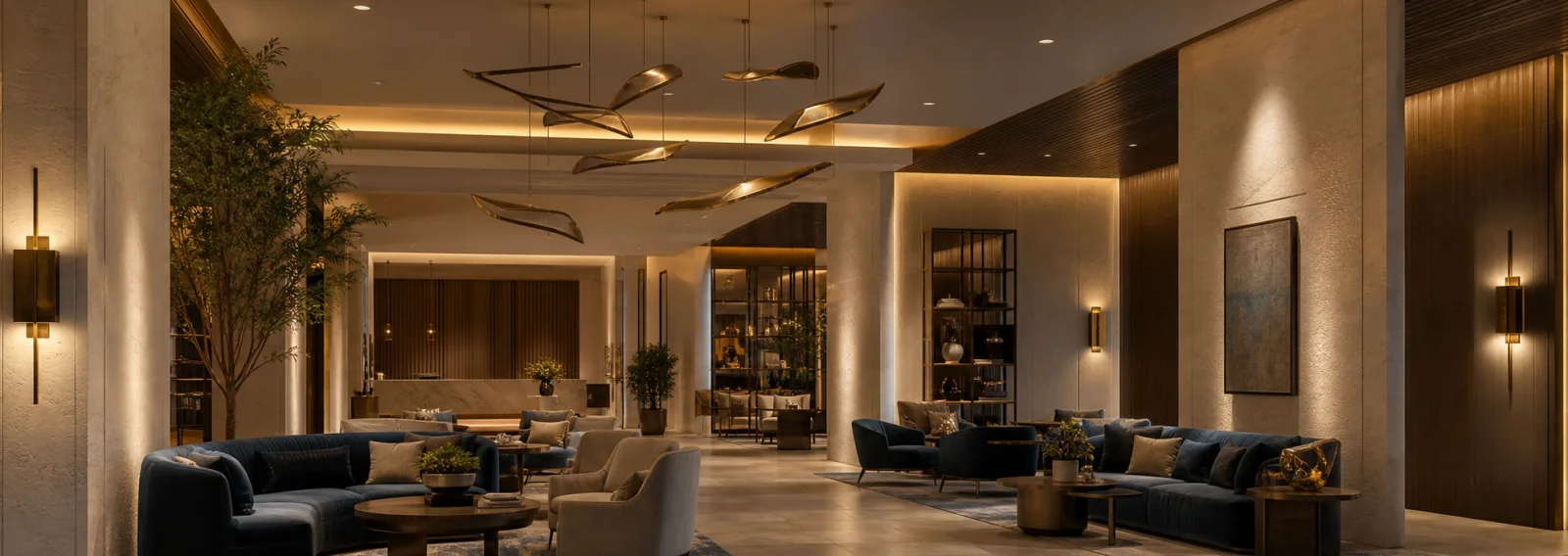 Hospitality decorative lighting application