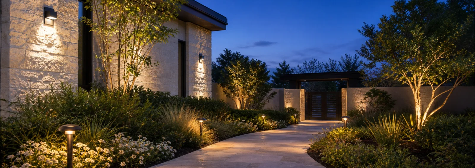 Outdoor garden and solar lighting application