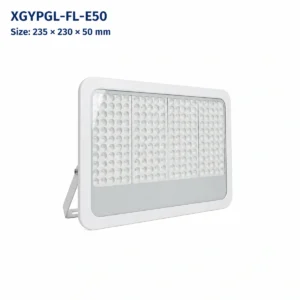 XGYPGL-FL-E50 horticultural LED flood light, Size: 235 × 230 × 50 mm