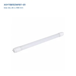XGYT8B102WFBT-E9 smart T8 LED tube, 26 mm diameter by 590 mm long