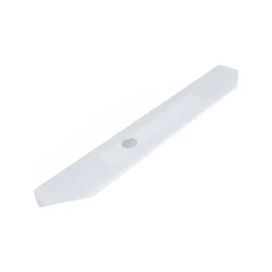 White stepless-dimming magnetic sensor light bar on white background