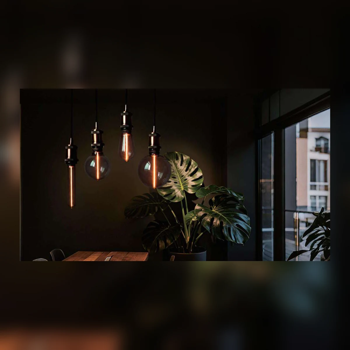 ONE Series Decorative LED Filament Bulbs application scene