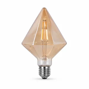 Decorative Special-Shape LED Filament Bulbs on a white background