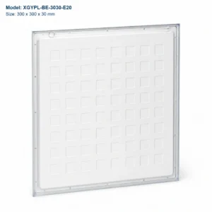300 x 300 x 30 mm Korean-format LED backlit panel rear housing