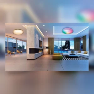 RGB Ambient Metal-Base LED Ceiling Lamps application scene