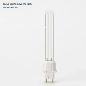 Clear PL-S UV-C lamp Φ12 × 85 mm, G23 base, 5 W