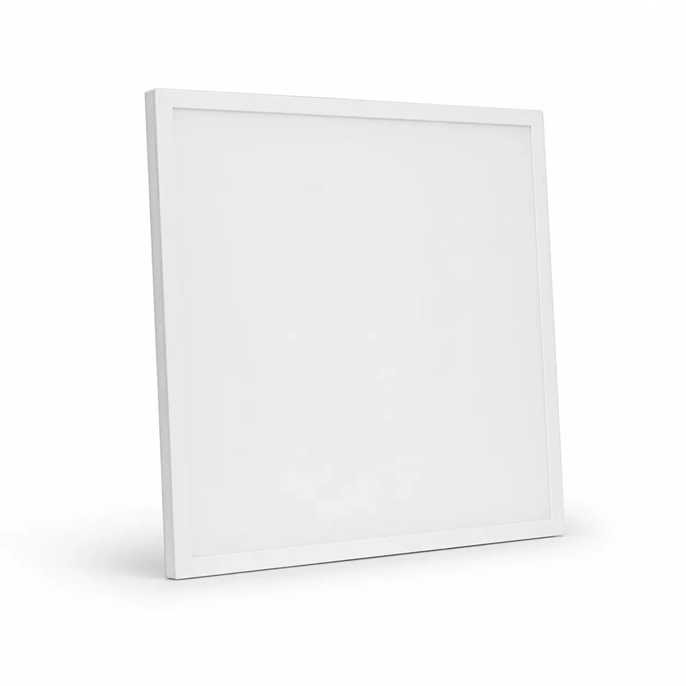 White tunable LED panel with a slim 9 mm side-emission housing