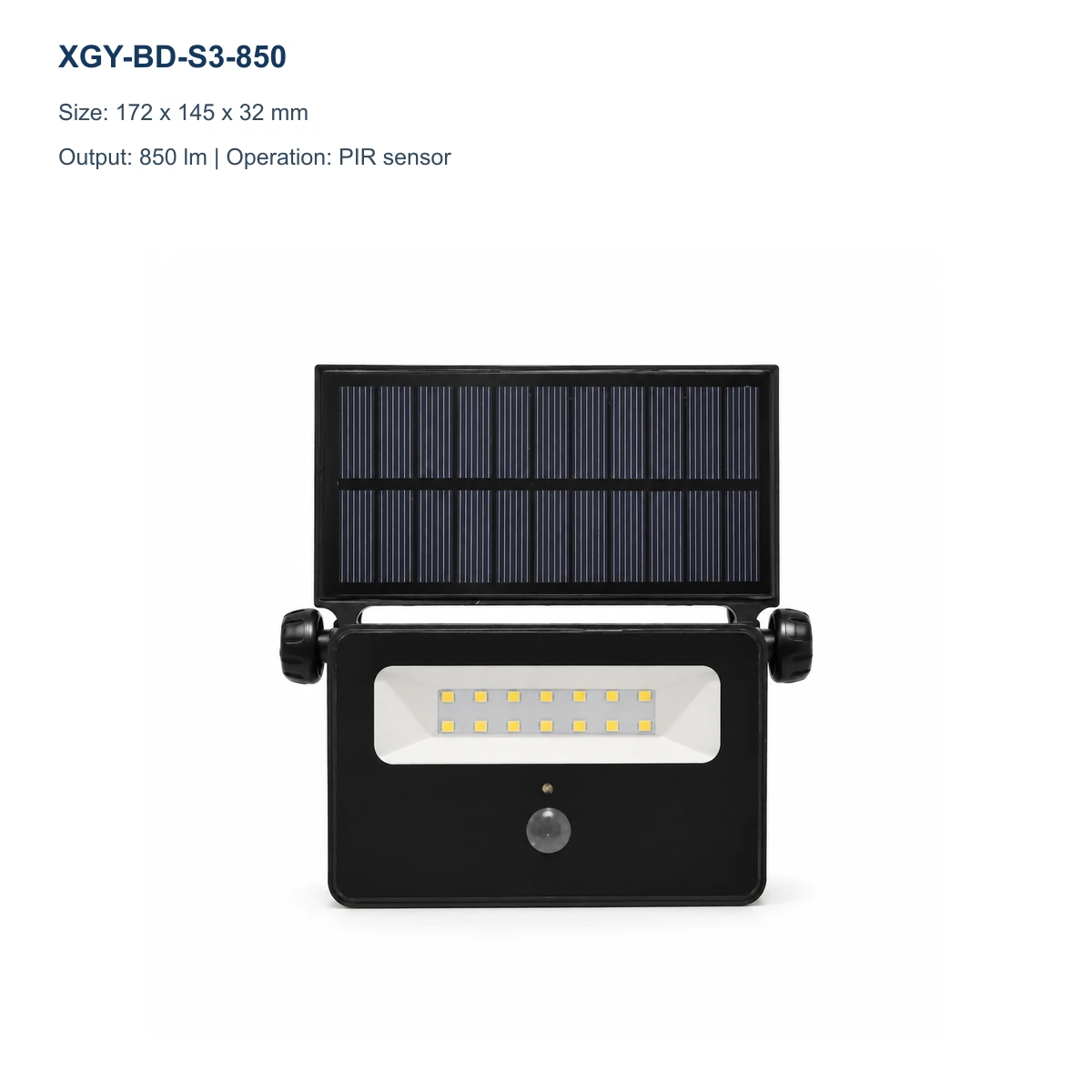 XGY-BD-S3-850 solar flood light model image