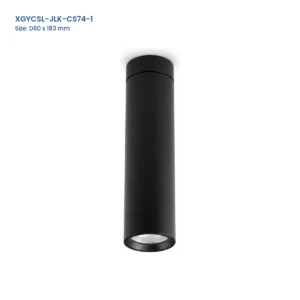 XGYCSL-JLK-CS74-1 Round spotlight housing, Size D60 x 183
