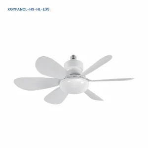 XGYFANCL-HS-HL-E35 mounted-blade LED fan light on white