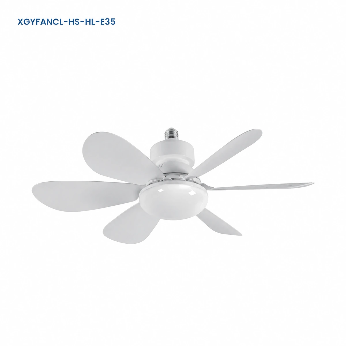 XGYFANCL-HS-HL-E35 mounted-blade LED fan light on white
