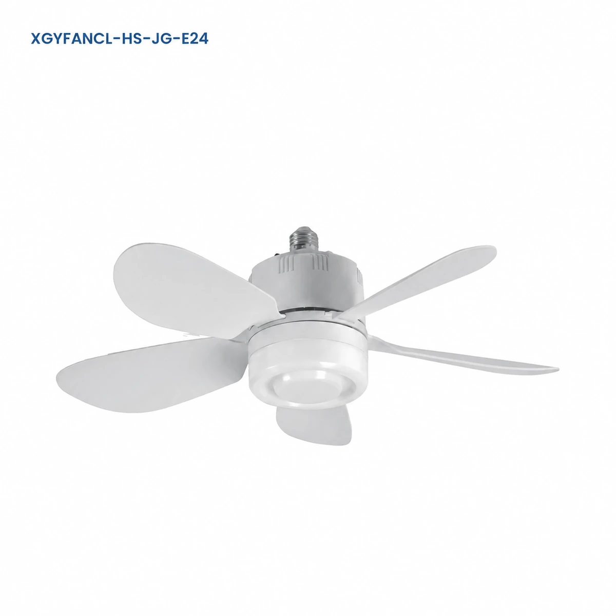 XGYFANCL-HS-JG-E24 mounted-blade LED fan light on white