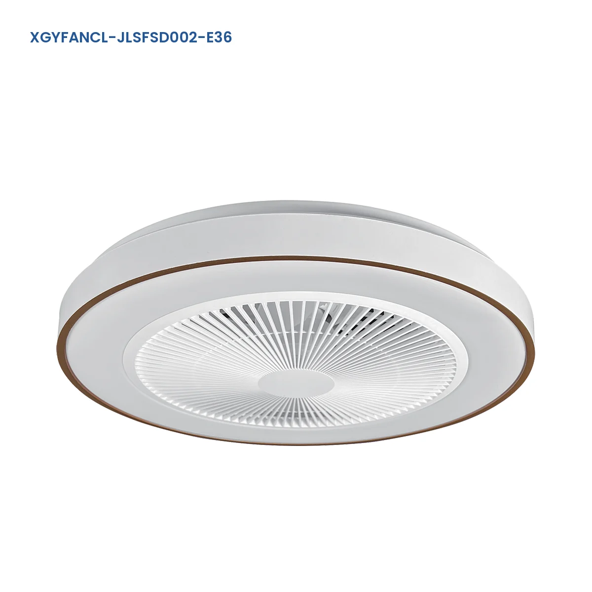 XGYFANCL-JLSFSD002-E36 Ceiling-Mount RGB LED Fan Light with Grid model