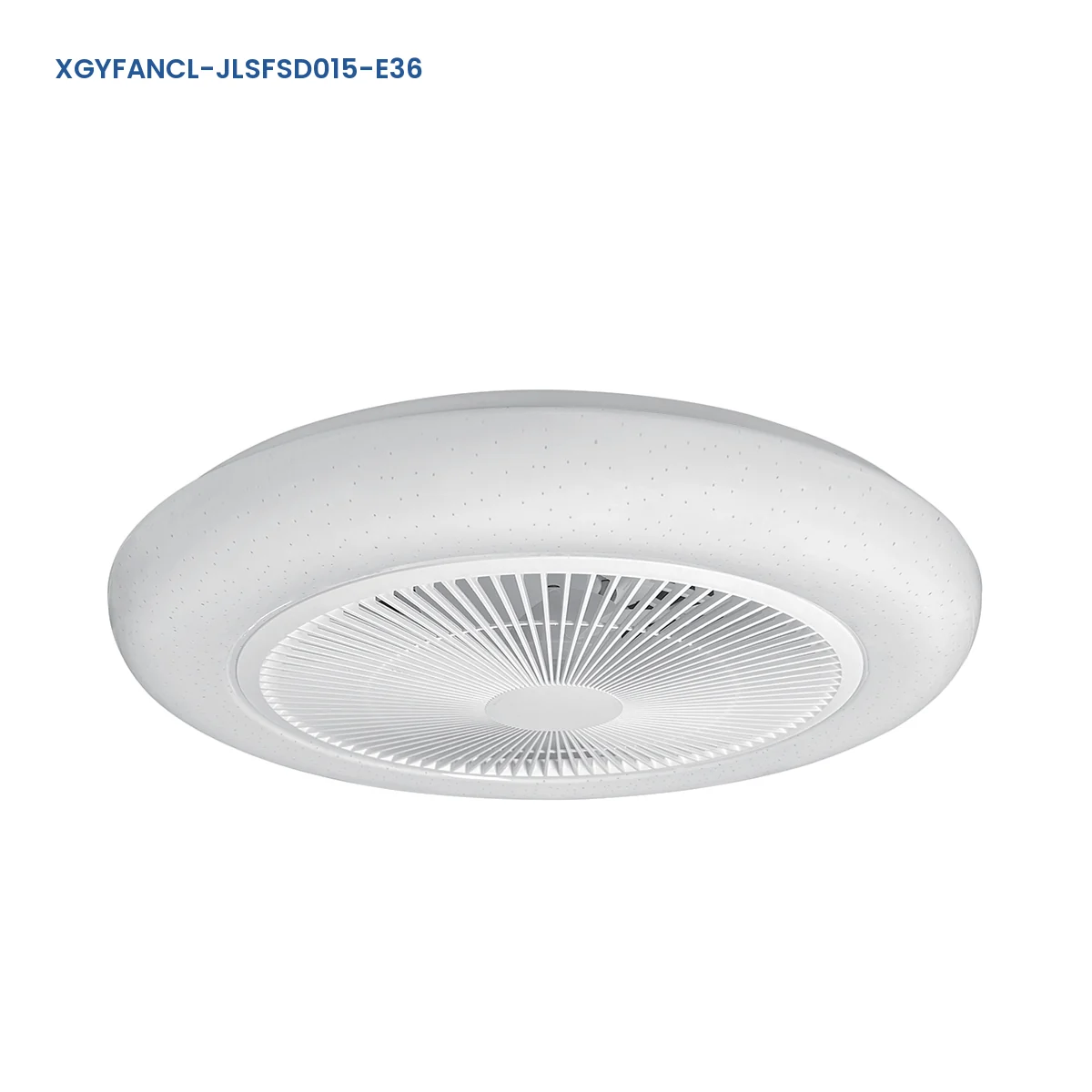 XGYFANCL-JLSFSD015-E36 Ceiling-Mount RGB LED Fan Light with Grid model