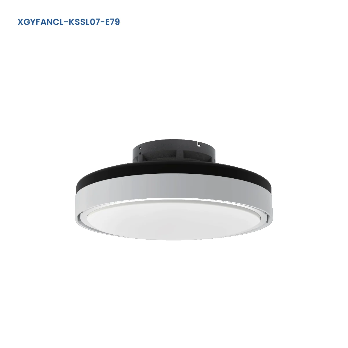 XGYFANCL-KSSL07-E79 Bladeless Hidden Ceiling-Mount LED Fan Light model