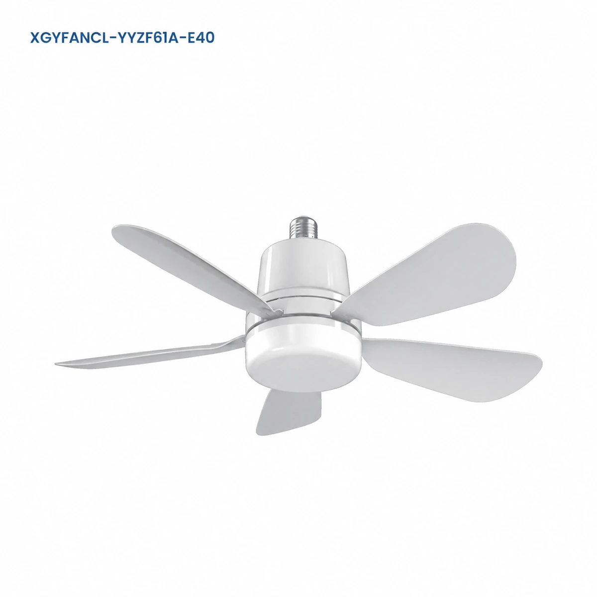 XGYFANCL-YYZF61A-E40 mounted-blade LED fan light on white