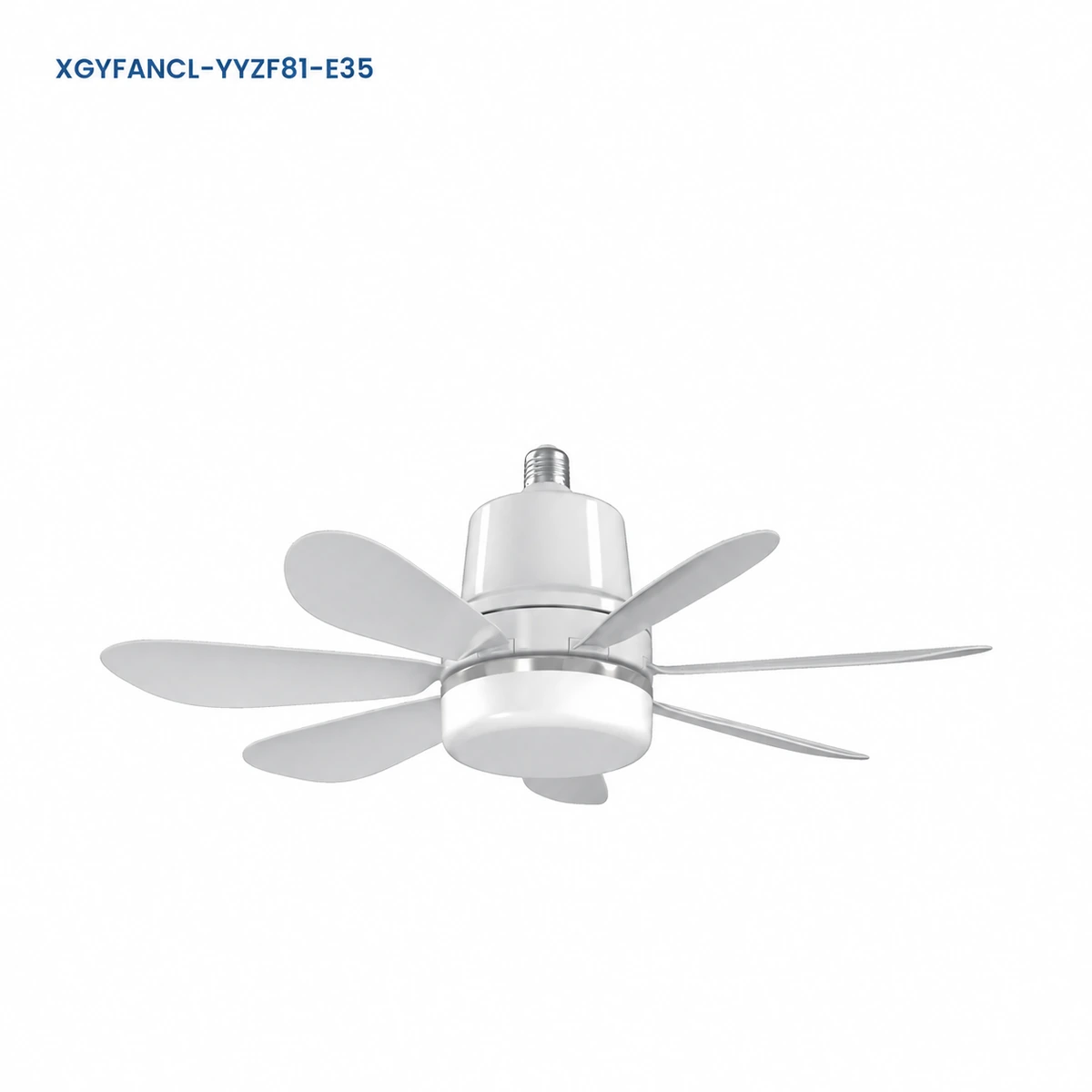 XGYFANCL-YYZF81-E35 mounted-blade LED fan light on white