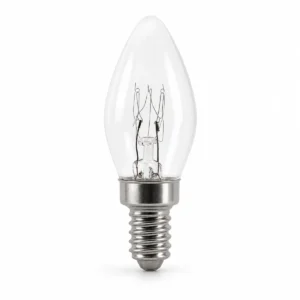 XGYIL-C7-C C7 clear glass incandescent bulb, Dia. 24 x H 53 mm