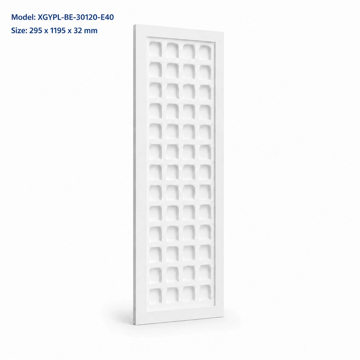 XGYPL-BE-30120-E40 white UGR