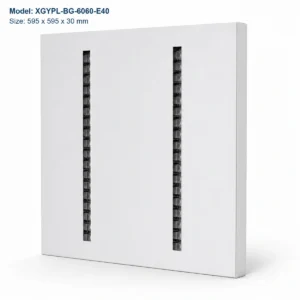 XGYPL-BG-6060-E40 white UGR<13 LED grid panel, 595 x 595 x 30 mm