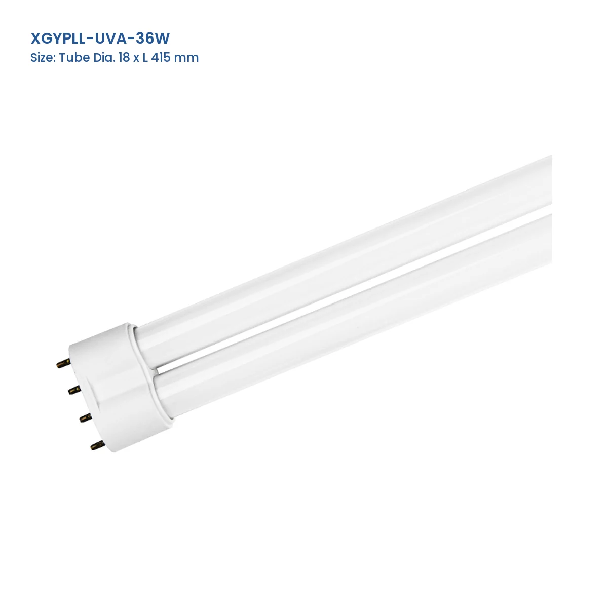 XGYPLL-UVA-36W PL-L UV-A fluorescent lamp, Tube Dia. 18 x L 415 mm