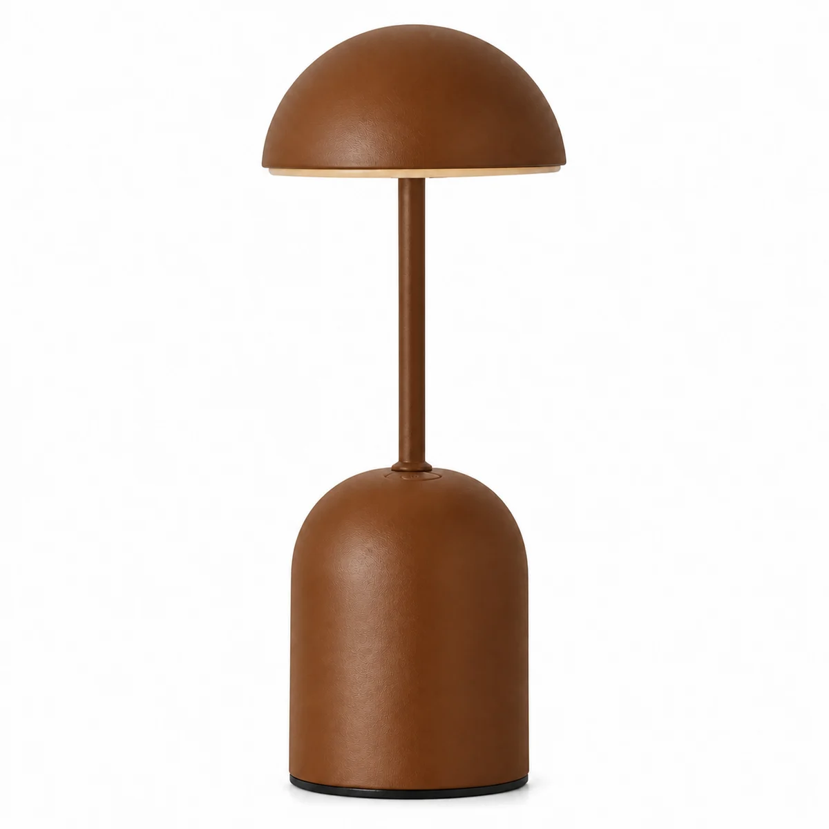XGYTL-HT-TD1W109 narrow-stem cordless LED table lamp in brown