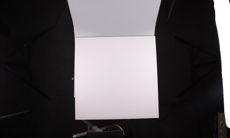 Edge-lit LED panel material layers and optical stack