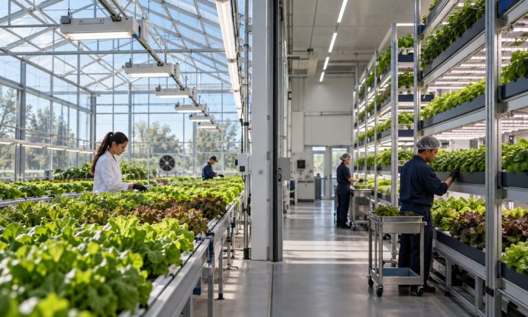 Greenhouse and indoor vertical farm growing systems