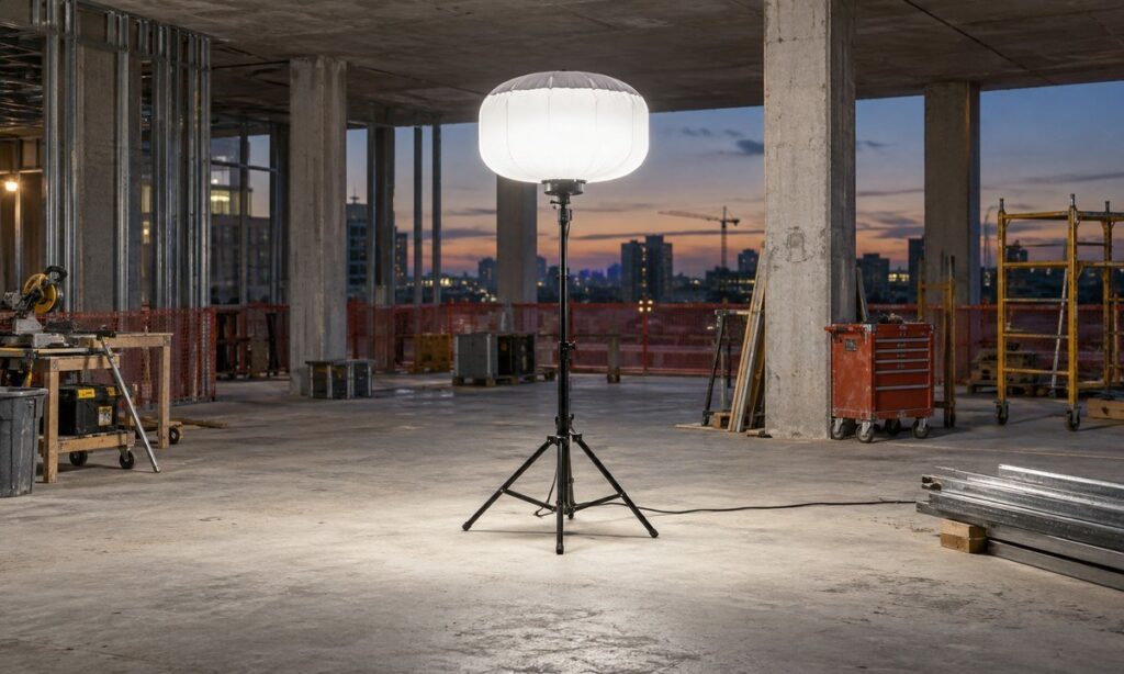 LED Balloon Lights vs Conventional Work Lights: What to Compare