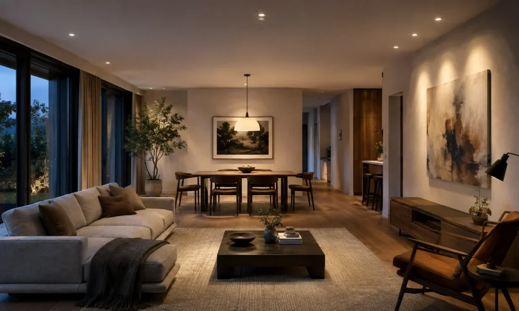How to Plan Ceiling Lighting for Living and Dining Rooms
